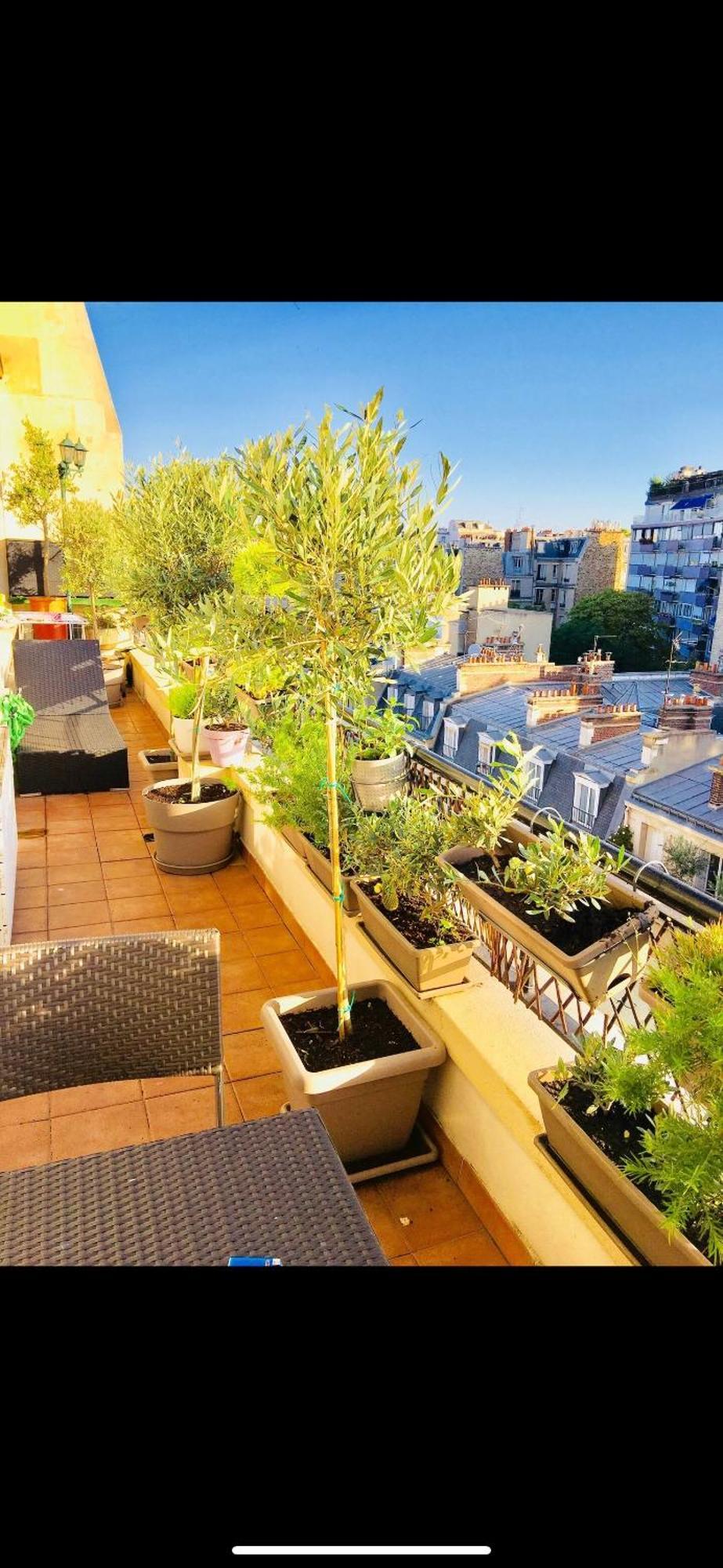 Appart Terrasse Vue Tour Eiffel París Exterior foto
